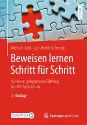 Cover von Beweisen lernen Schritt für Schritt