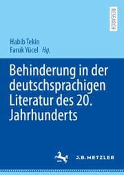 Cover von Behinderung in der deutschsprachigen Literatur des 20. Jahrhunderts