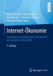 Cover von Internet-Ökonomie