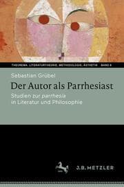 Cover von Der Autor als Parrhesiast