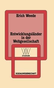 Cover von Entwicklungsländer in der Weltgesellschaft