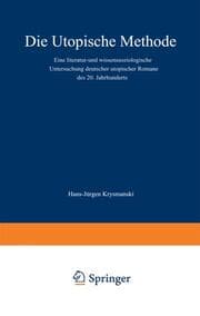 Cover von Die utopische Methode