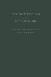 Cover von Betriebswirtschaft und Marktpolitik