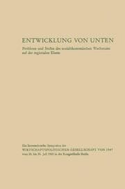 Cover von Entwicklung von unten