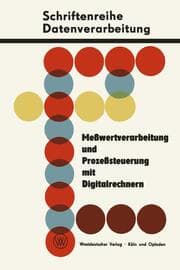 Cover von Meßwertverarbeitung und Prozeßsteuerung mit Digitalrechnern
