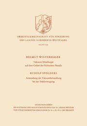 Cover von Vakuum-Metallurgie auf dem Gebiet der Nichteisen-Metalle / Anwendung der Vakuumbehandlung bei der Stahlerzeugung