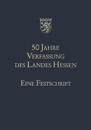 Cover von 50 Jahre Verfassung des Landes Hessen
