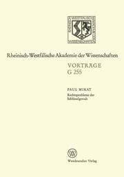 Cover von Rechtsprobleme der Schlüsselgewalt