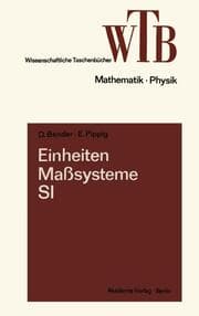 Cover von Einheiten, Maßsysteme, SI