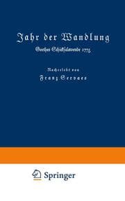 Cover von Jahr der Wandlung