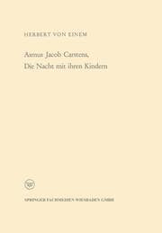 Cover von Asmus Jacob Carstens, Die Nacht mit ihren Kindern