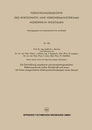 Cover von Die Entwicklung regelbarer permanentmagnetischer Elektronenlinsen hoher Brechkraft und eines mit ihnen ausgerüsteten Elektronenmikroskopes neuer Bauart