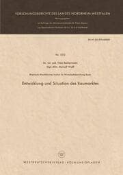 Cover von Entwicklung und Situation des Baumarktes