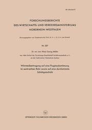 Cover von Wärmeübertragung auf eine Flugstaubströmung im senkrechten Rohr sowie auf eine durchströmte Schüttgutschicht