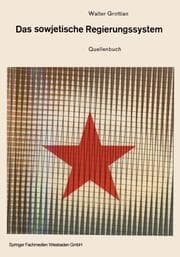 Cover von Das sowjetische Regierungssystem