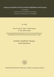 Cover von Zerteilen metallischer Stangen durch Abscheren