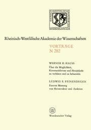 Cover von Über die Möglichkeit, Koronarsklerose und Herzinfarkt zu verhüten und zu behandeln.Externe Messung von Herzstruktur und -funktion