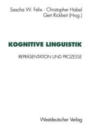 Cover von Kognitive Linguistik