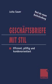 Cover von Geschäftsbriefe mit Stil