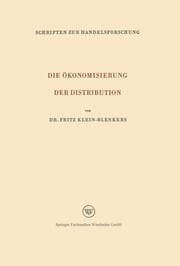 Cover von Die Ökonomisierung der Distribution