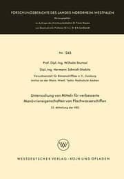 Cover von Untersuchung von Mitteln für verbesserte Manövriereigenschaften von Flachwasserschiffen