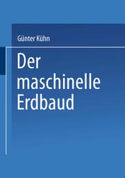 Cover von Der maschinelle Erdbau