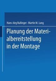 Cover von Planung der Materialbereitstellung in der Montage