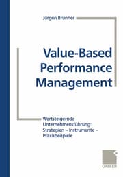 Cover von Value-Based Performance Management