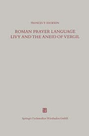 Cover von Roman Prayer Language Livy and the Aneid of Vergil