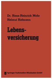Cover von Lebensversicherung