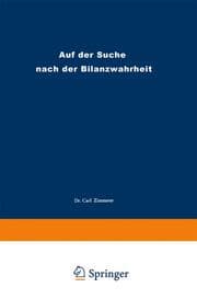 Cover von Auf der Suche nach der Bilanzwahrheit