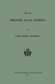 Cover von Über die Sprache Jacob Grimms