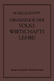 Cover von Grundzüge der Volkswirtschaftslehre
