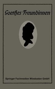 Cover von Goethes Freundinnen