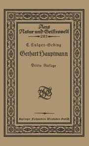 Cover von Gerhart Hauptmann