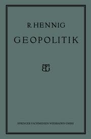 Cover von Geopolitik