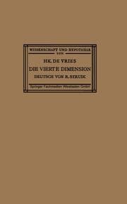 Cover von Die Vierte Dimension