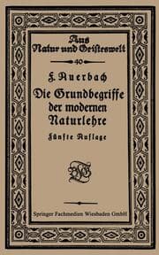 Cover von Die Grundbegriffe der modernen Naturlehre
