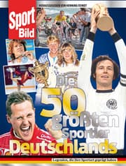 Cover von Die 50 größten Sportler Deutschlands