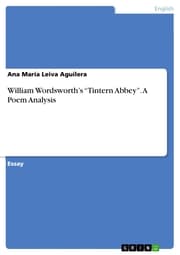 Cover von William Wordsworth's 'Tintern Abbey'. A Poem Analysis