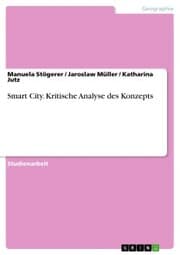 Cover von Smart City. Kritische Analyse des Konzepts
