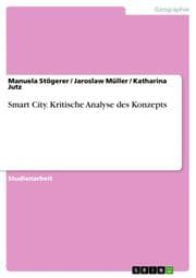 Cover von Smart City.Kritische Analyse des Konzepts