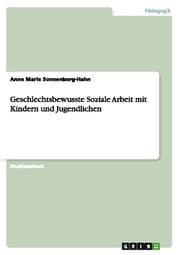 Cover von Geschlechtsbewusste Soziale Arbeit mit Kindern und Jugendlichen