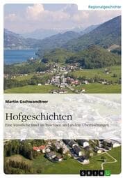 Cover von Hofgeschichten. Eine künstliche Insel im Fuschlsee und andere Überraschungen