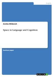Cover von Space in Language and Cognition