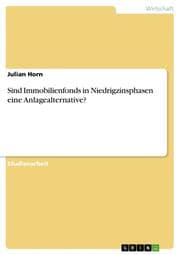 Cover von Sind Immobilienfonds in Niedrigzinsphasen eine Anlagealternative?