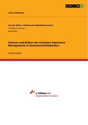 Cover von Chancen und Risiken des Customer Experience Managements in Genossenschaftsbanken