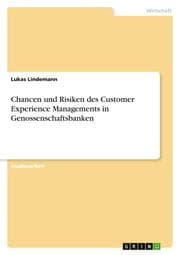 Cover von Chancen und Risiken des Customer Experience Managements in Genossenschaftsbanken