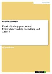 Cover von Kundenbindungsprozess und Unternehmenserfolg. Darstellung und Analyse