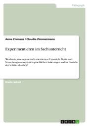 Cover von Experimentieren im Sachunterricht